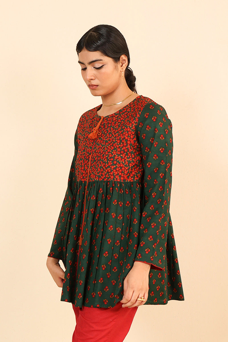 Valley Of Flowers Kurti