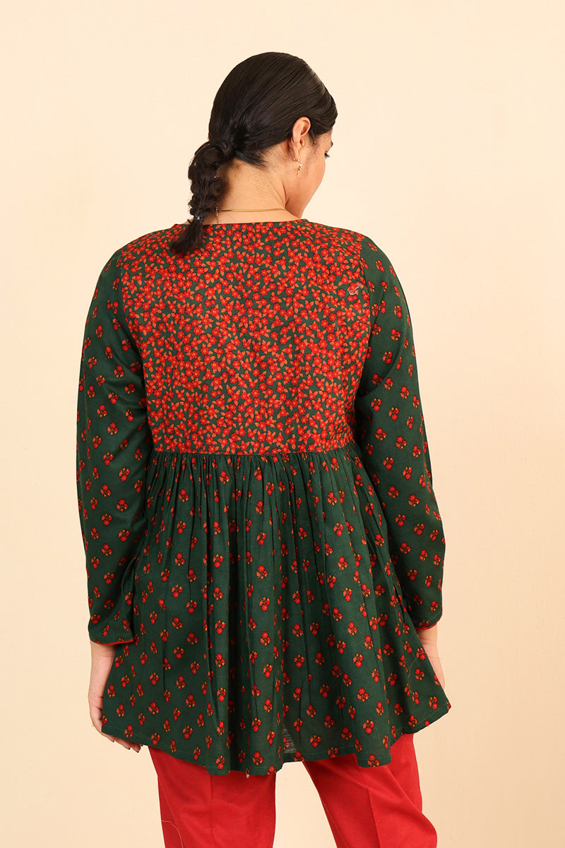 Valley Of Flowers Kurti