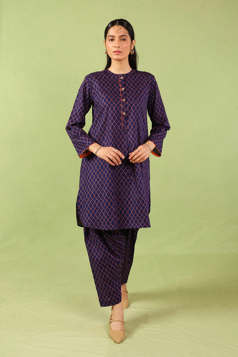 Moody Charbagh 2 Piece