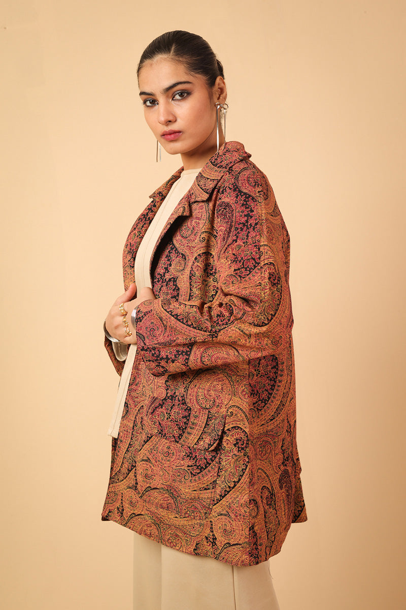 Boho Paisley Blazer