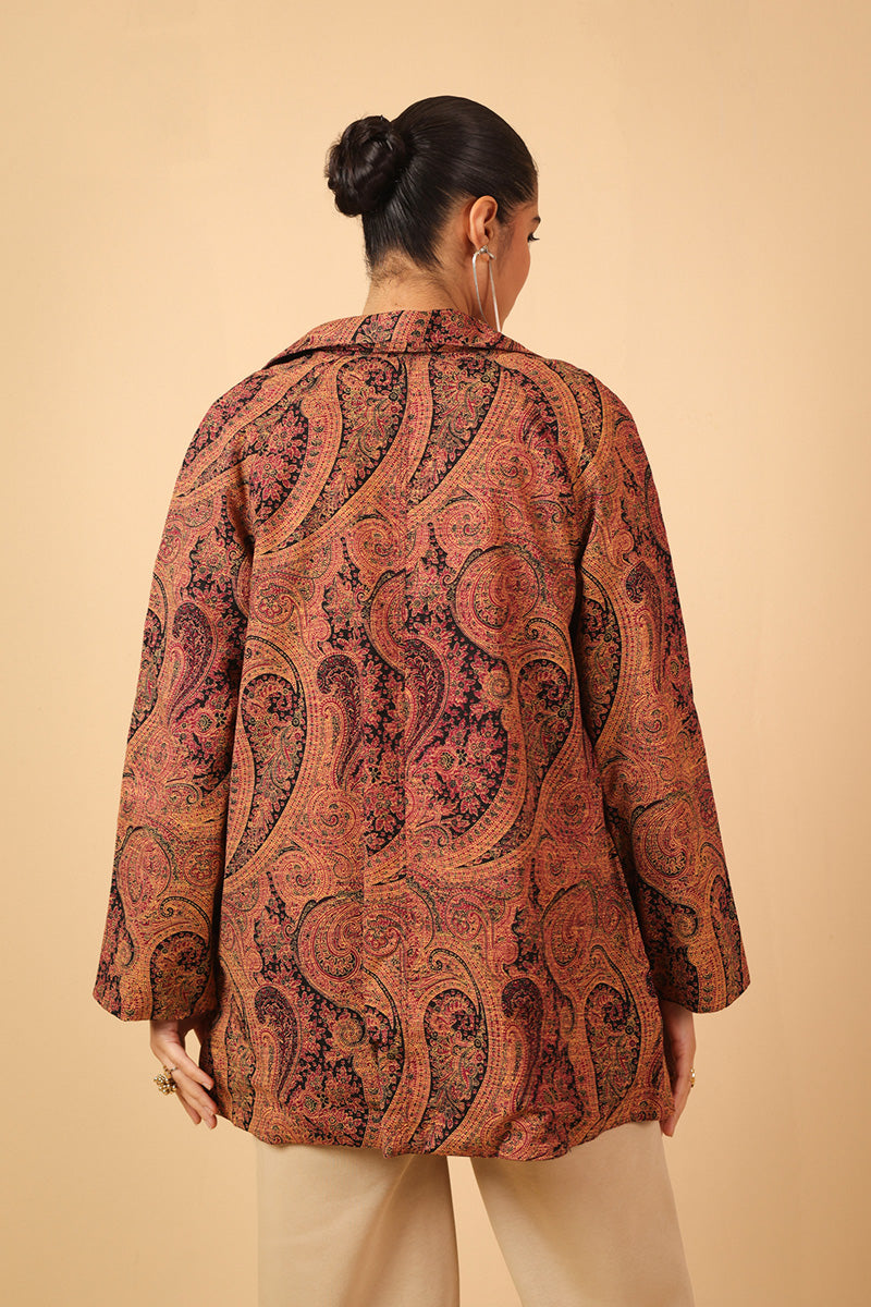 Boho Paisley Blazer