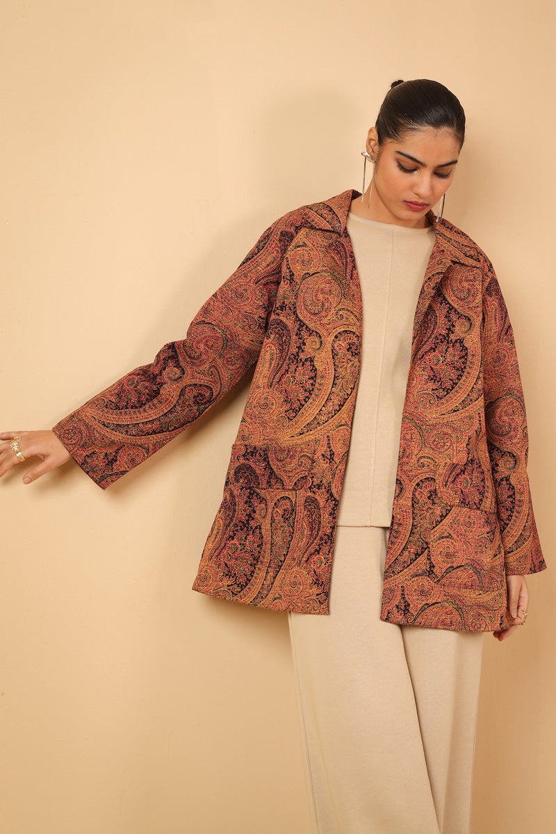 Boho Paisley Blazer