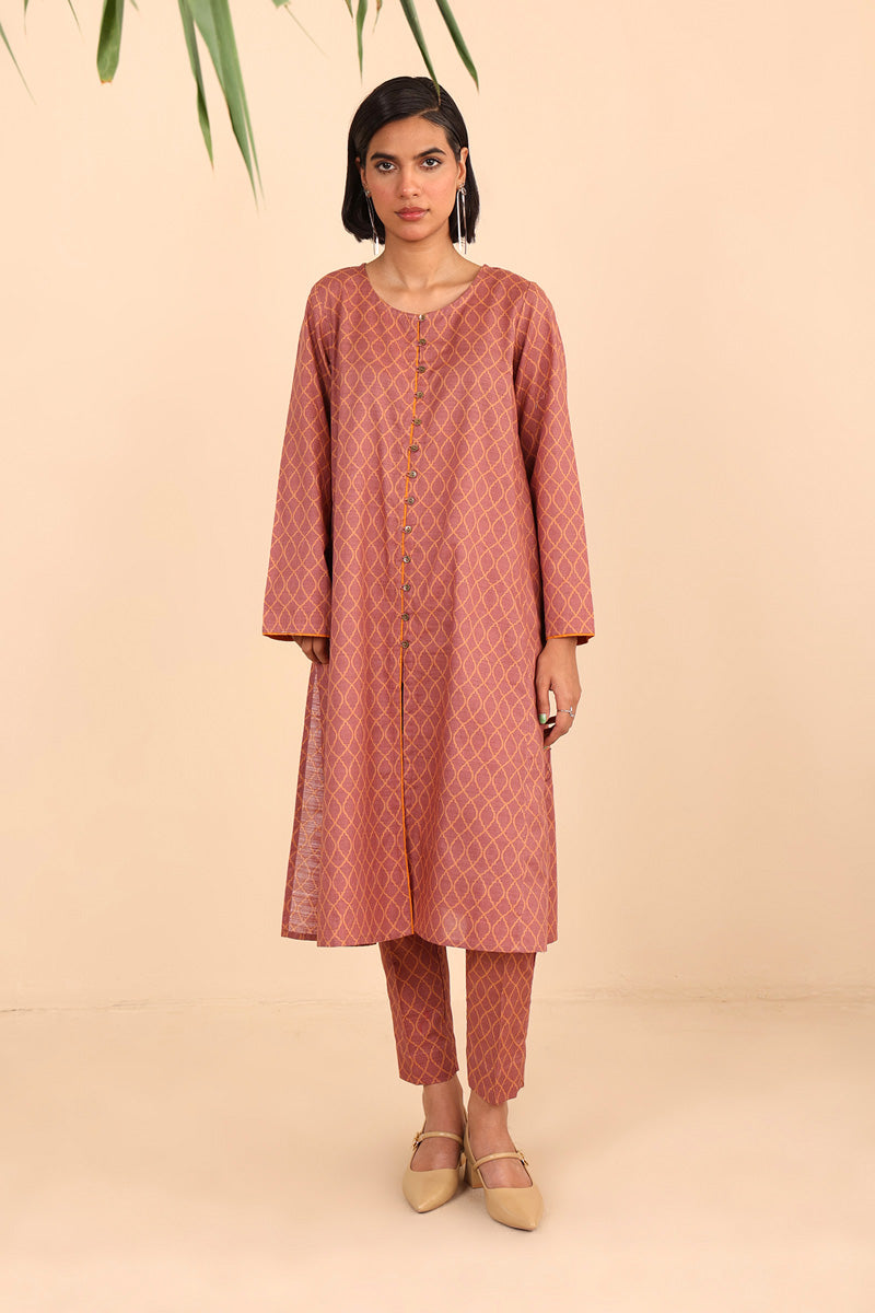 Contemporary Charbagh 2 Piece