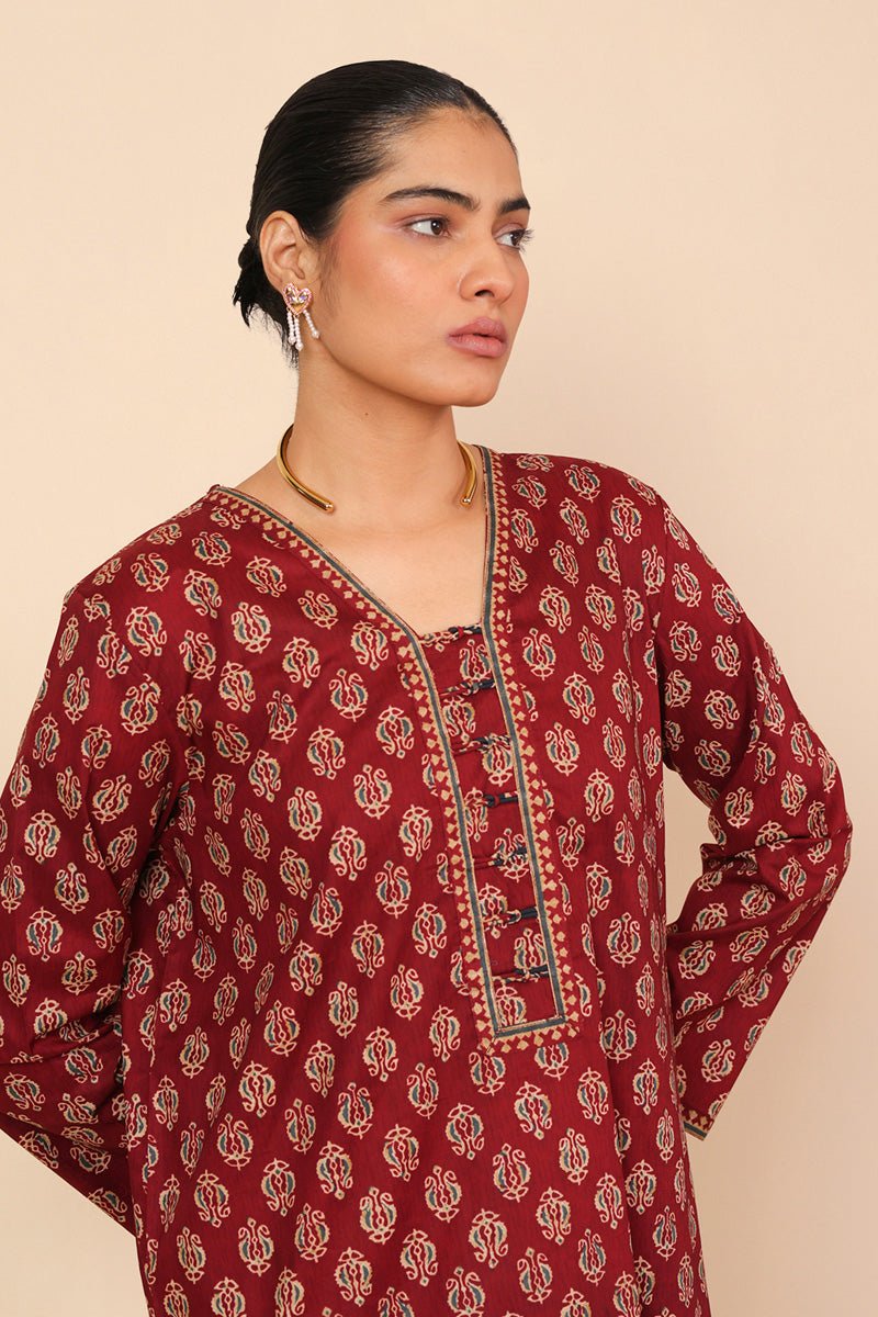 Printed Mysore 2 Piece