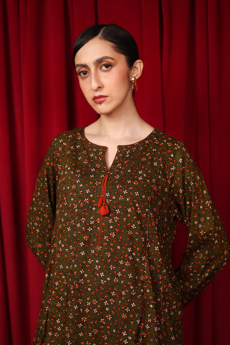 Printed Khizan Two-Piece