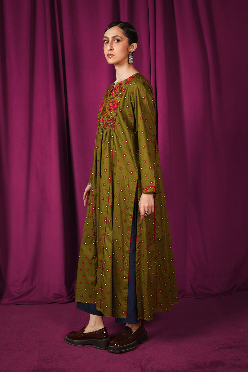 Kutch Kahani Draped Kurta