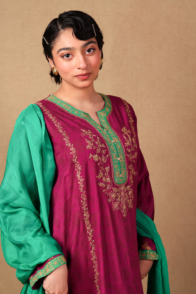 Vibrant Bahar Bano 3 Piece