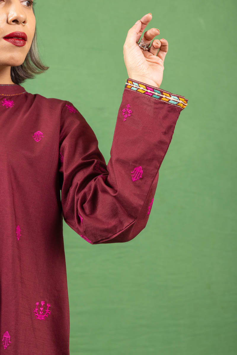 maroon