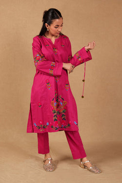 Embroidered Ghazni Folk 2 Piece