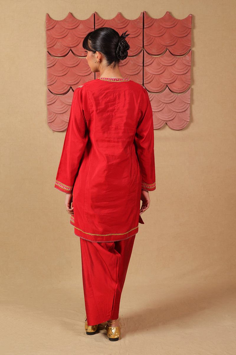 red