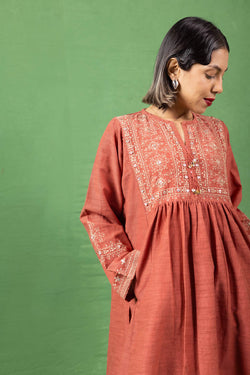 Embroidered Nursitan 2 Piece