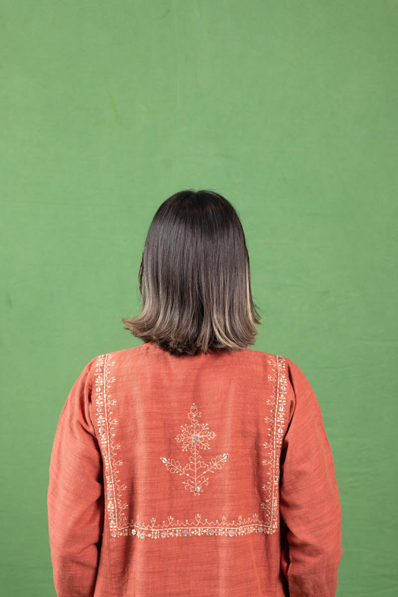 Embroidered Nursitan 2 Piece