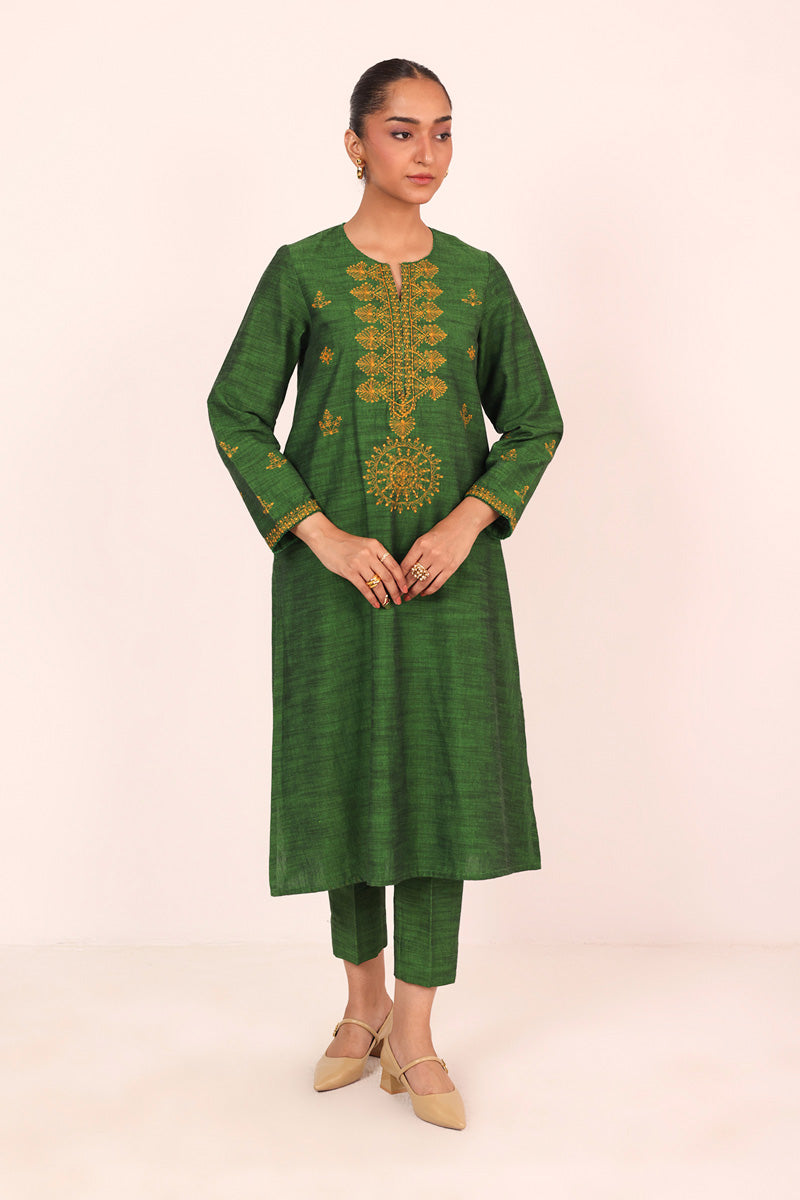 Embroidered Nursitan 2 Piece