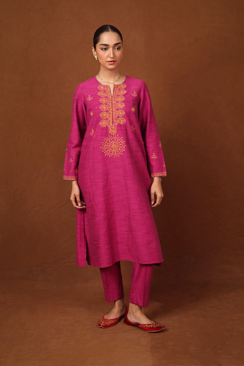 Embroidered Nursitan 2 Piece