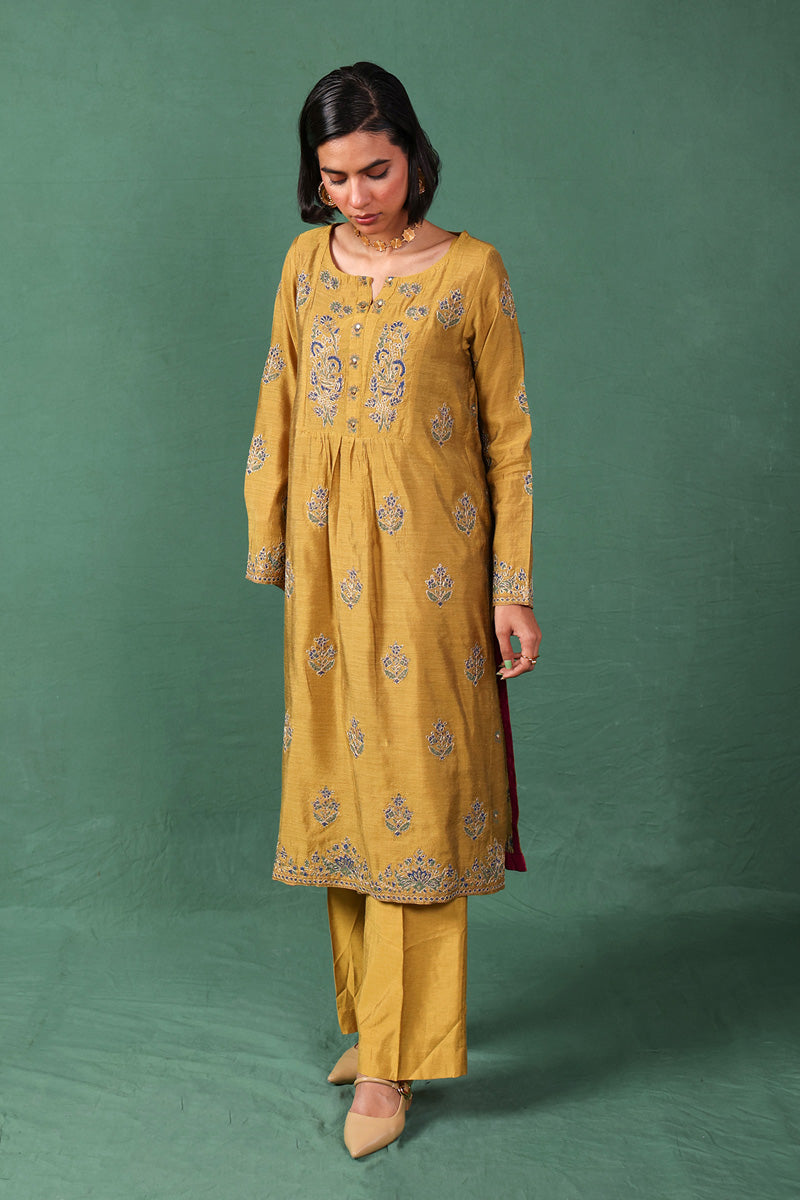 Regal Gota Kalamkari 2 Piece Set