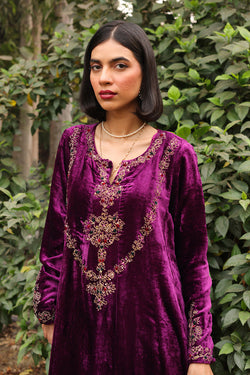 Marorri Velvet Anarkali