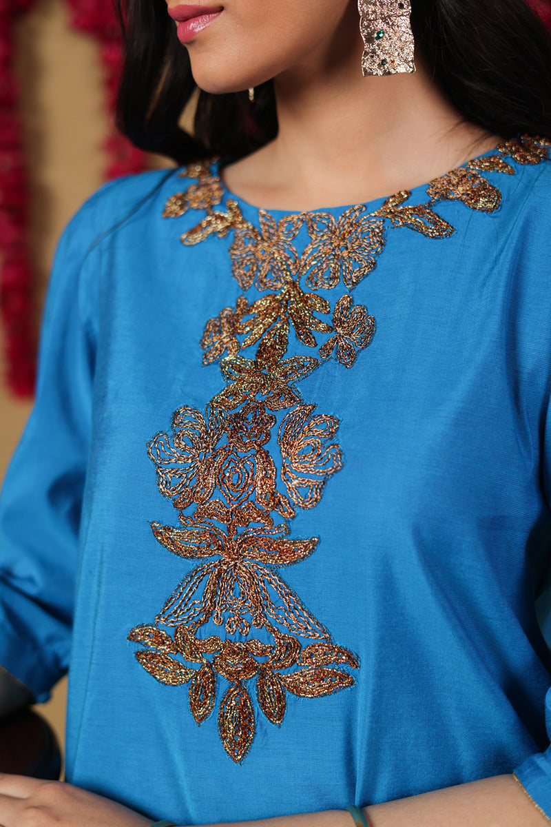 Nawabi Gota Luxe Suit
