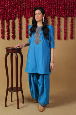 Nawabi Gota Luxe Suit