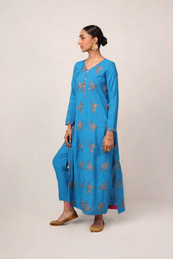 Nawabi Gota Opal Suit