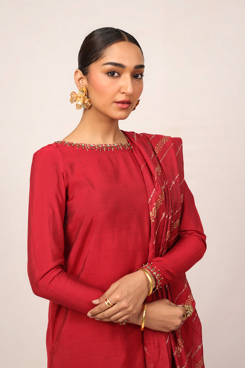 Chaand Baali Ruby Suit