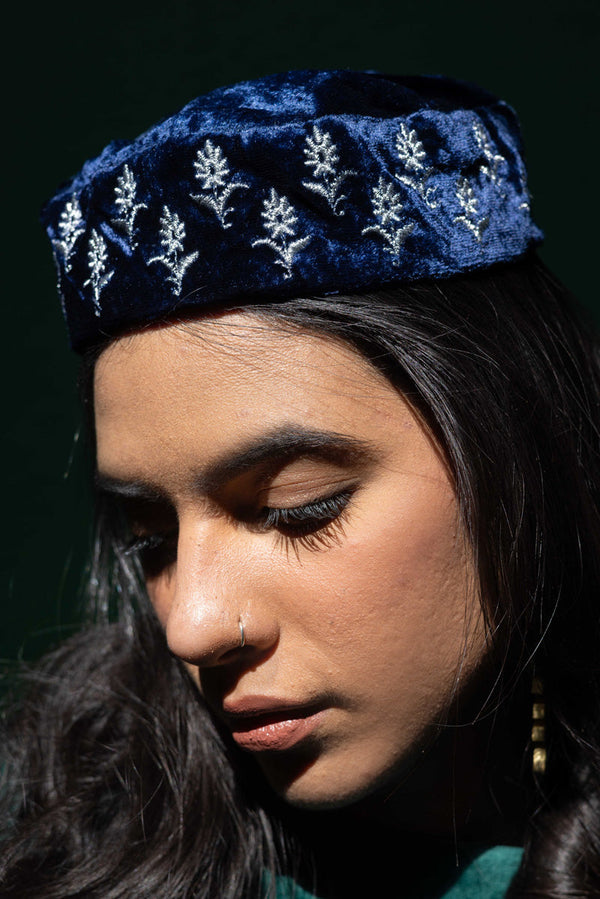 Velvet Crest Cap