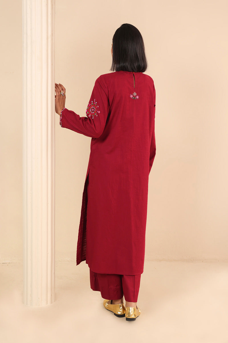 maroon