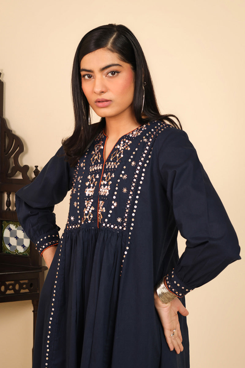 Mid-Night Folk Kurti