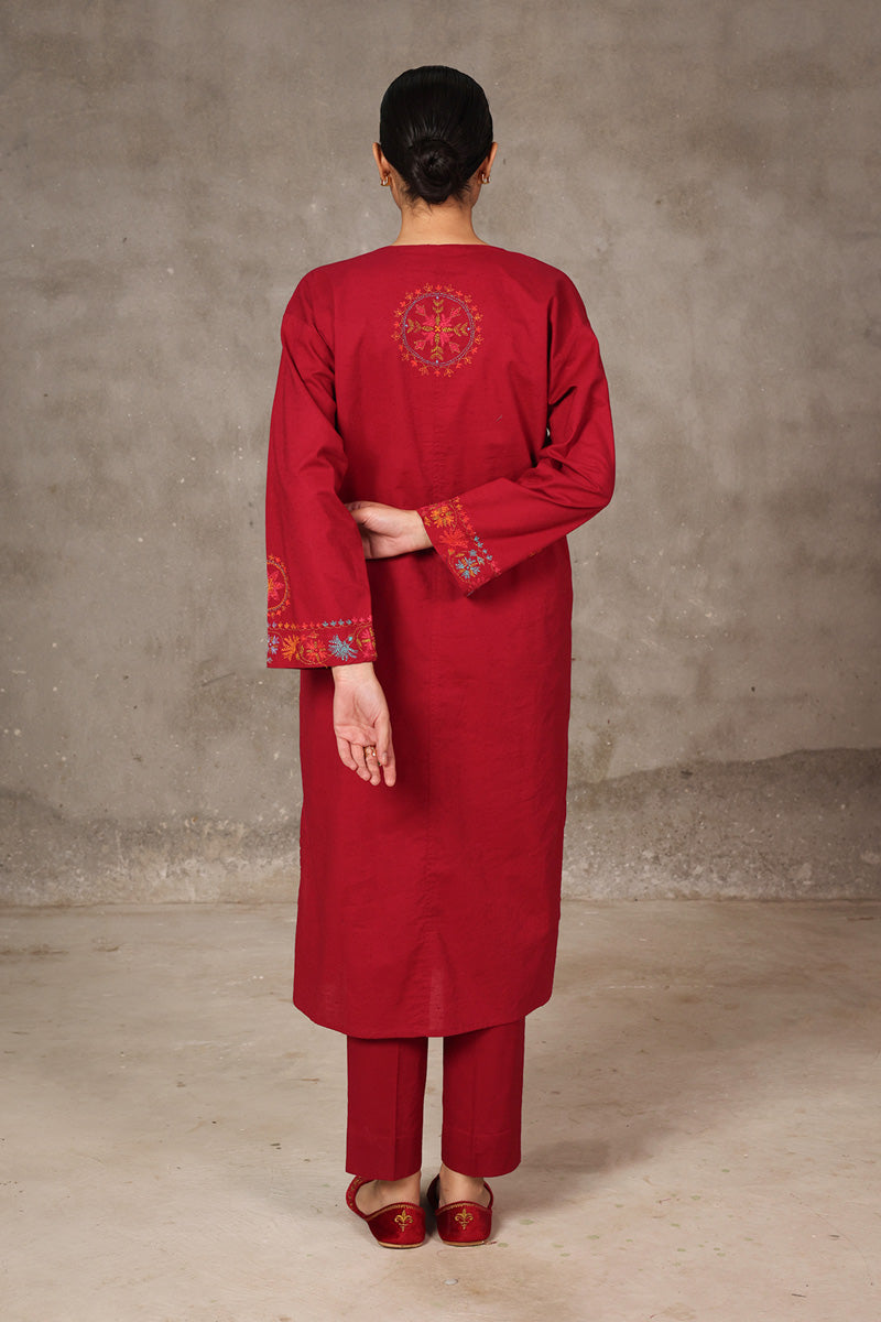 Embroidered Taraz 2 Piece Set