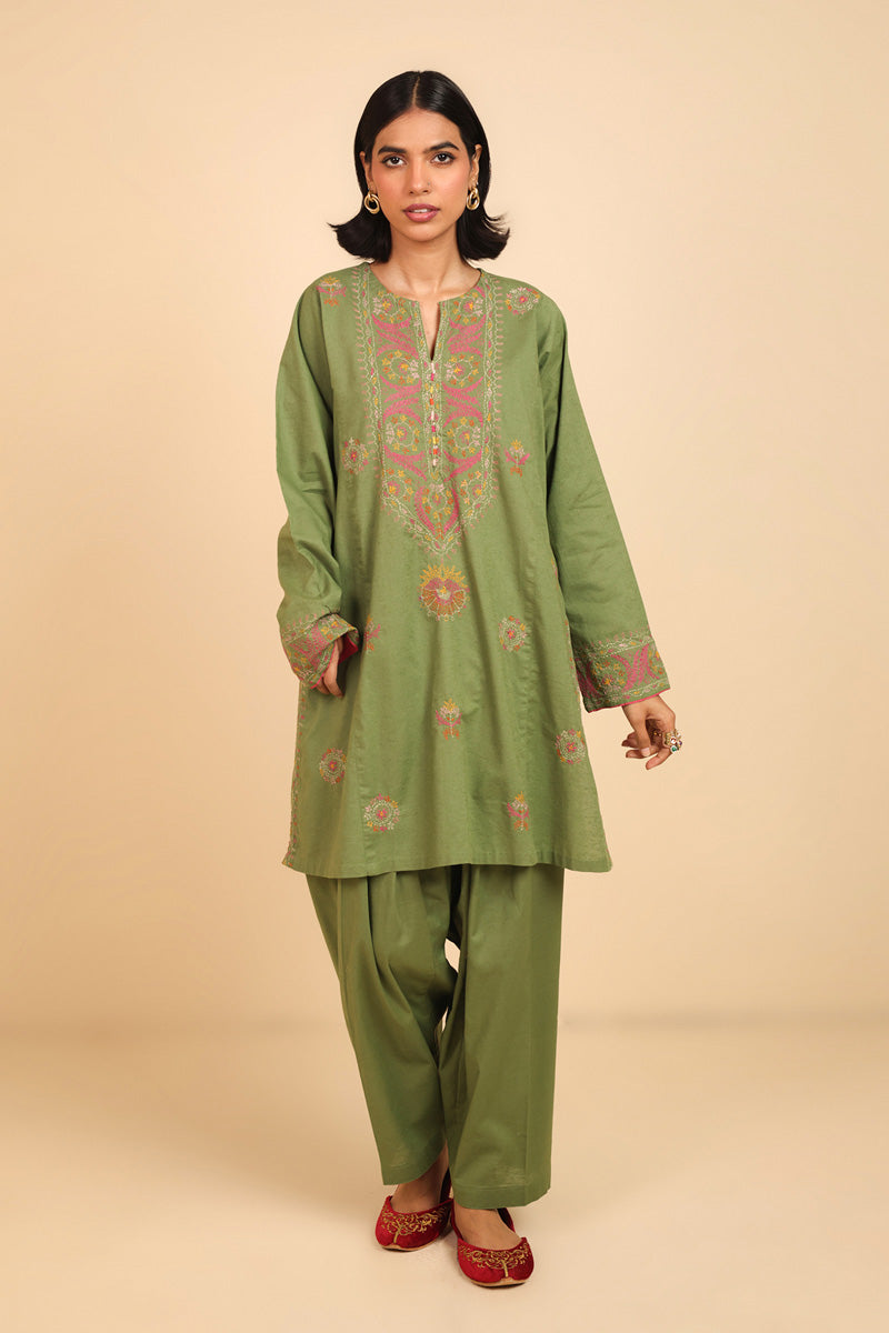 Embroidered Taraz 2 Piece