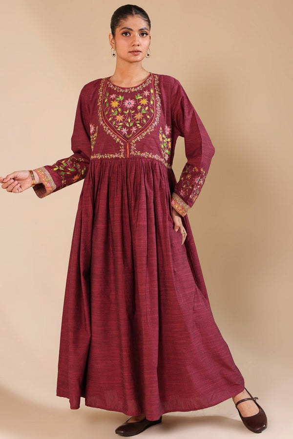 Hand-Crafted Flared Shirt