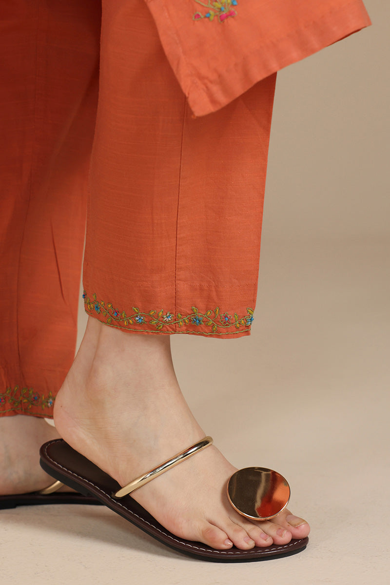 Hand-Embroidered Duo-Set