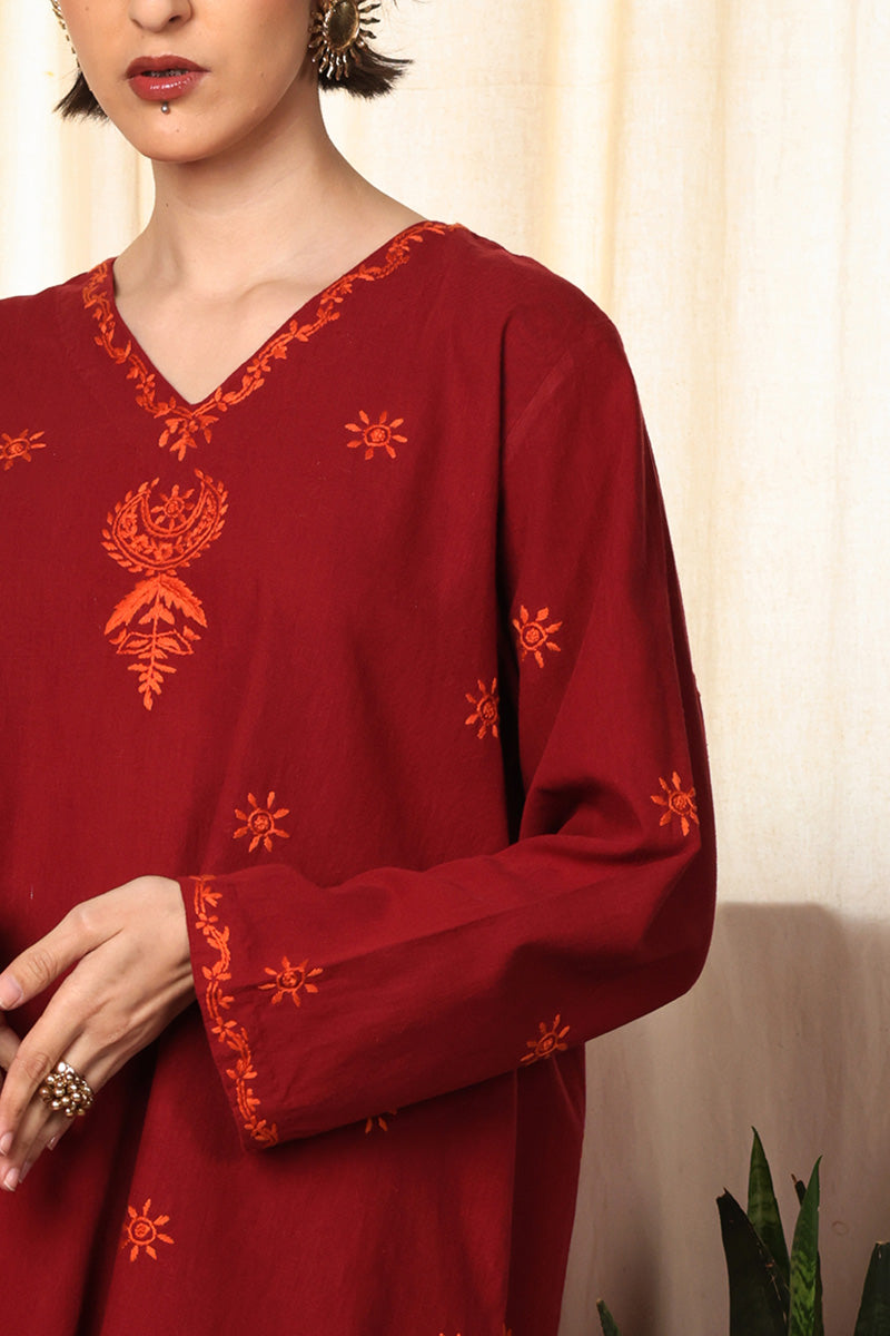 Embroidered N K R Kurti