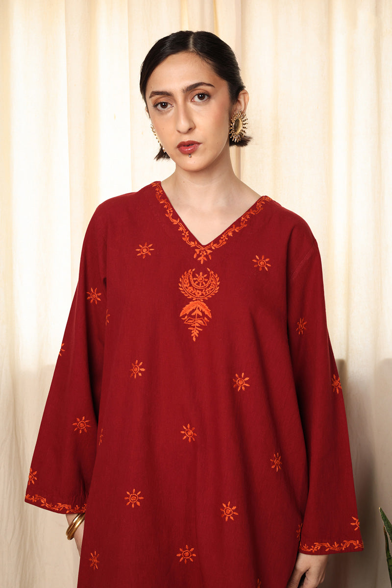 Embroidered N K R Kurti