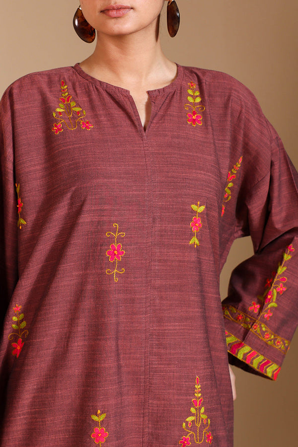Hand-Embroidered Jamil Shirt