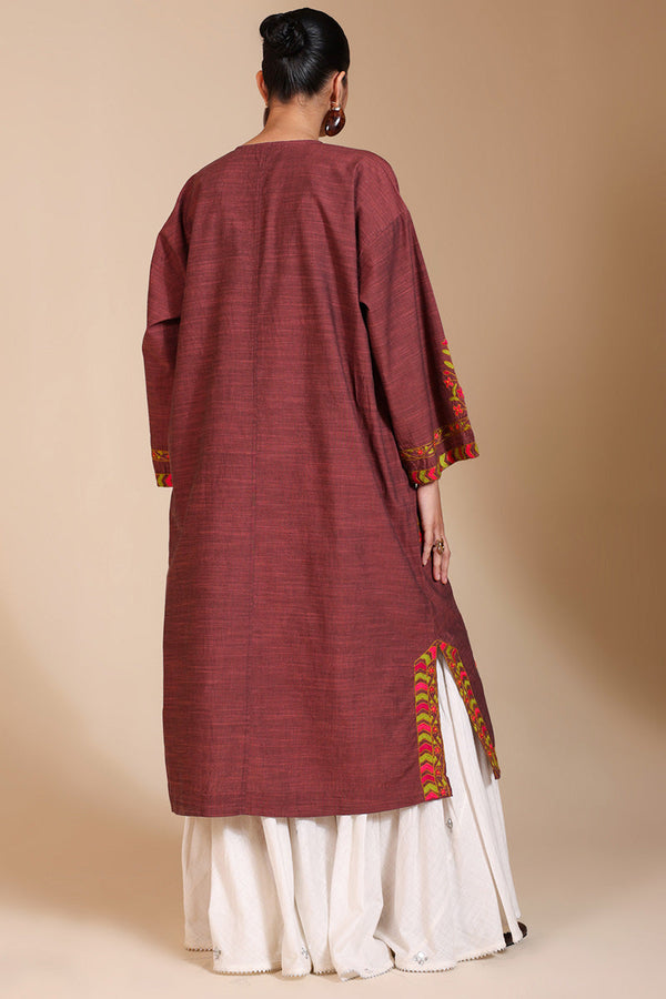 Hand-Embroidered Jamil Shirt