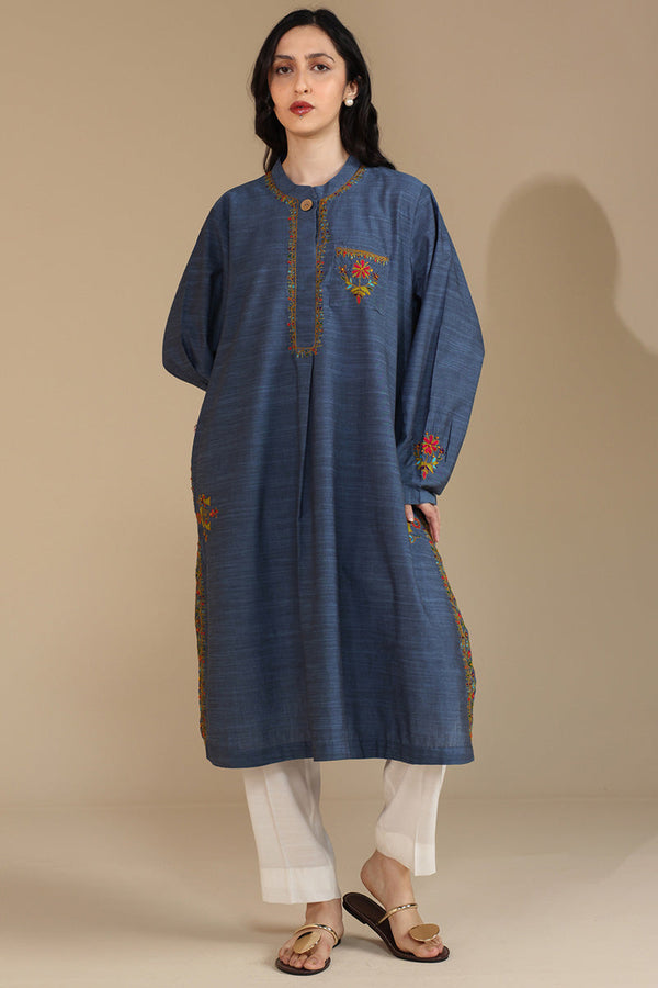 Hand-Embroidered Jamil Shirt