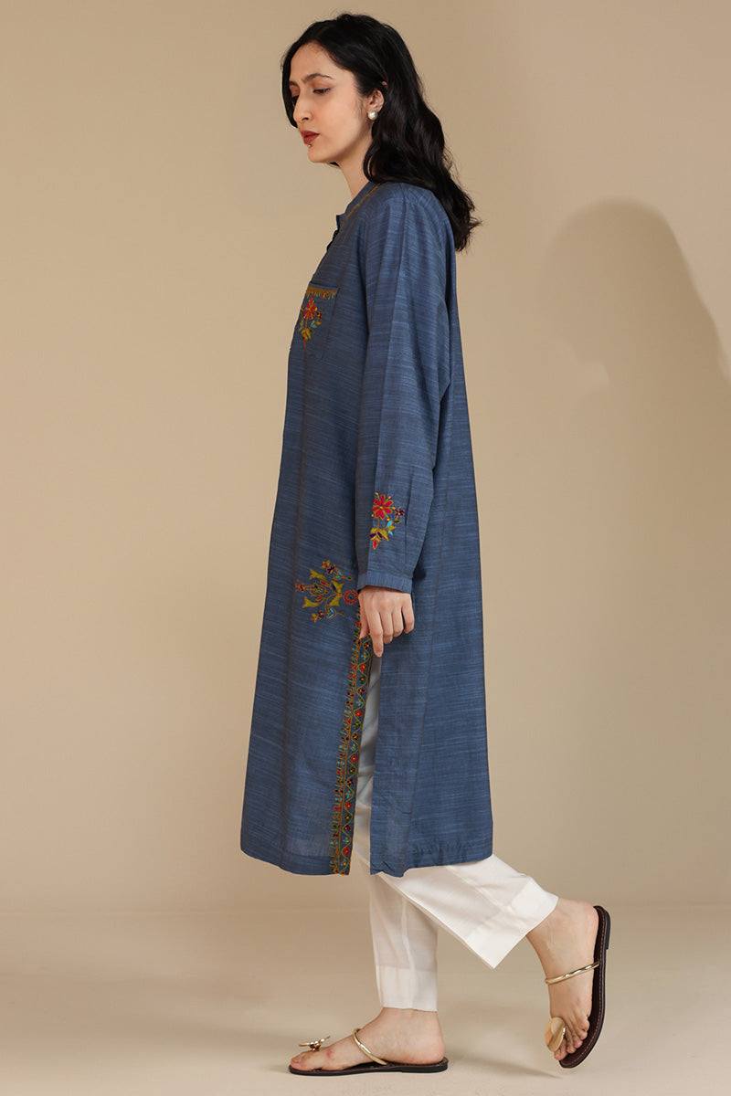 Hand-Embroidered Jamil Shirt