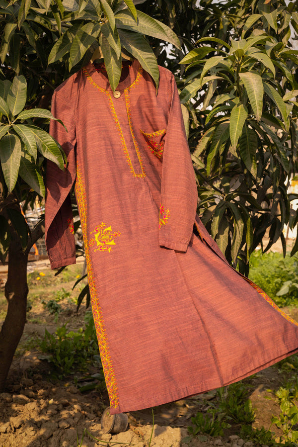 Hand-Embroidered Jamil Shirt