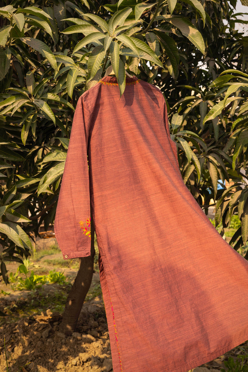 Hand-Embroidered Jamil Shirt