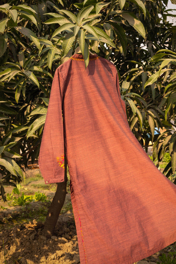 Hand-Embroidered Jamil Shirt