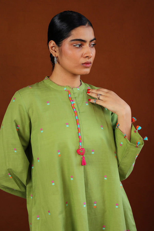 Khaddiyan Embroidered Tunic