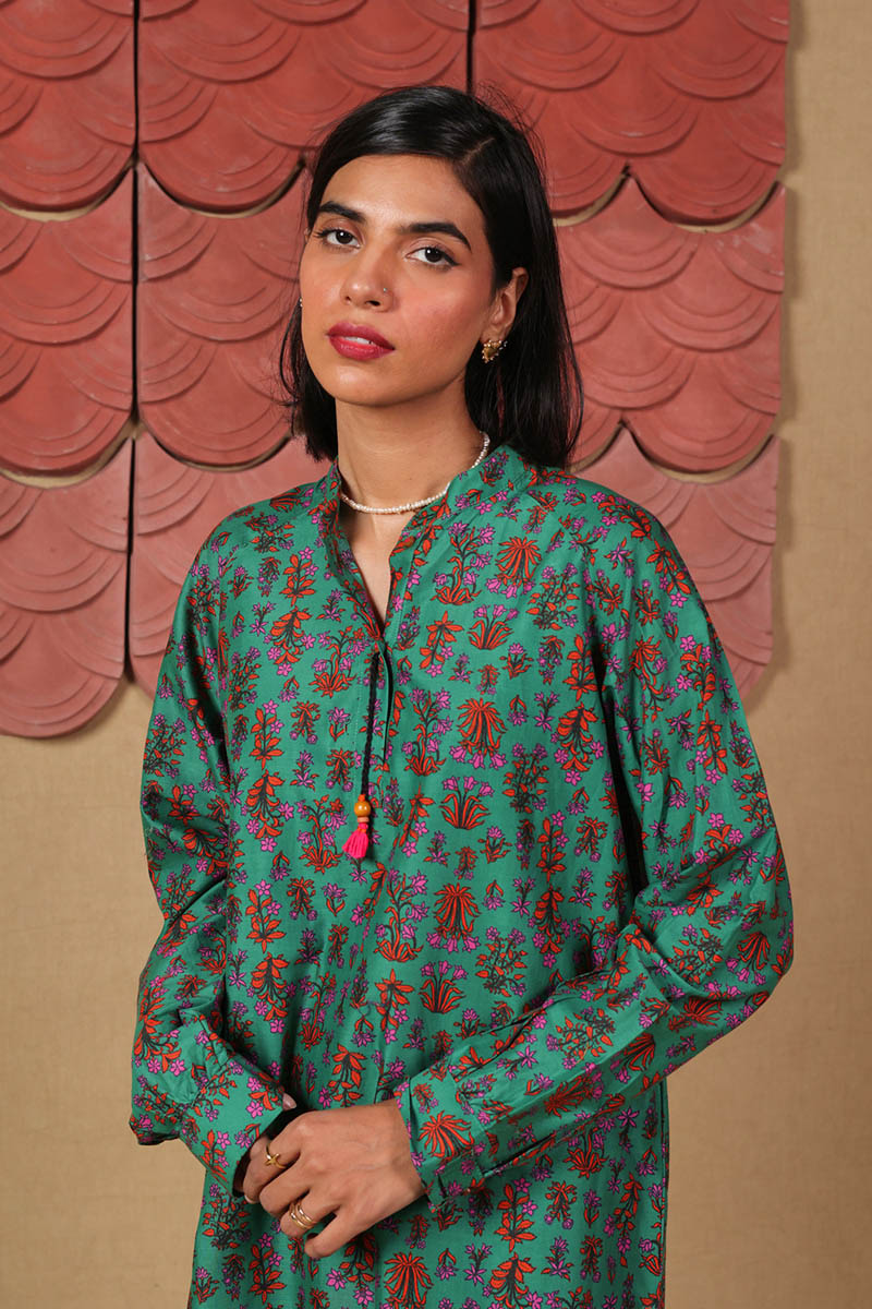 Block Tales Kurta