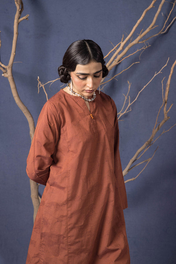 Flo Roar Jacquard Kurta