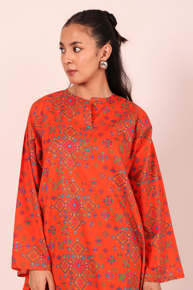 Jigsaw Printed Kurta