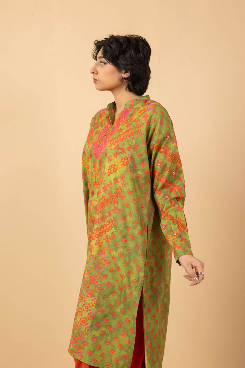 Panelled Jigsaw Kurta