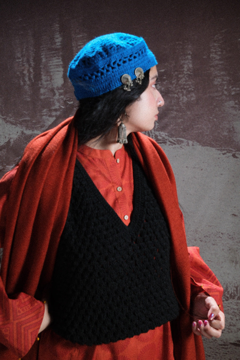 Crochet-Crafted Cap