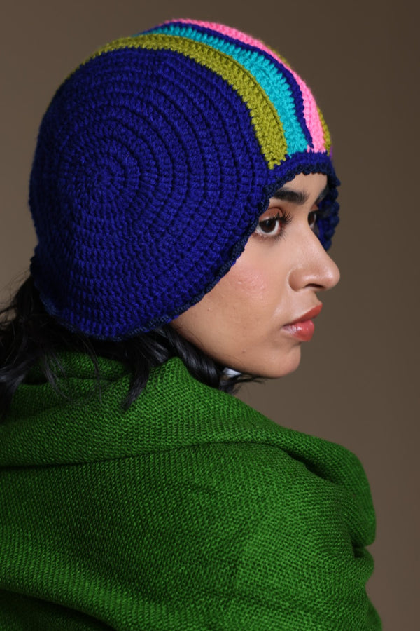 Crochet Helmet Cap