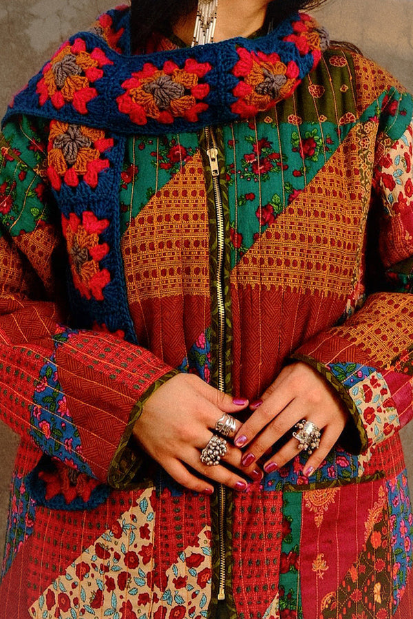 The Granny Square Scarf