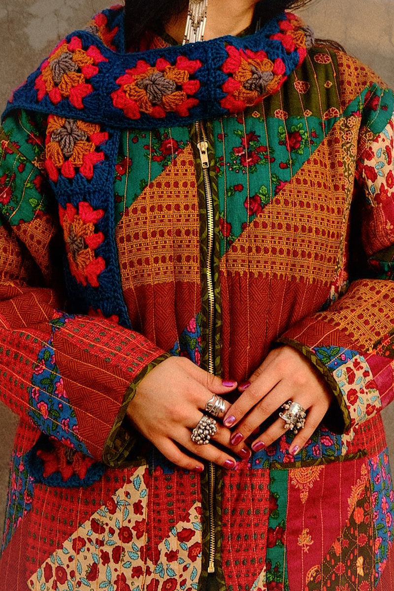 The Granny Square Scarf