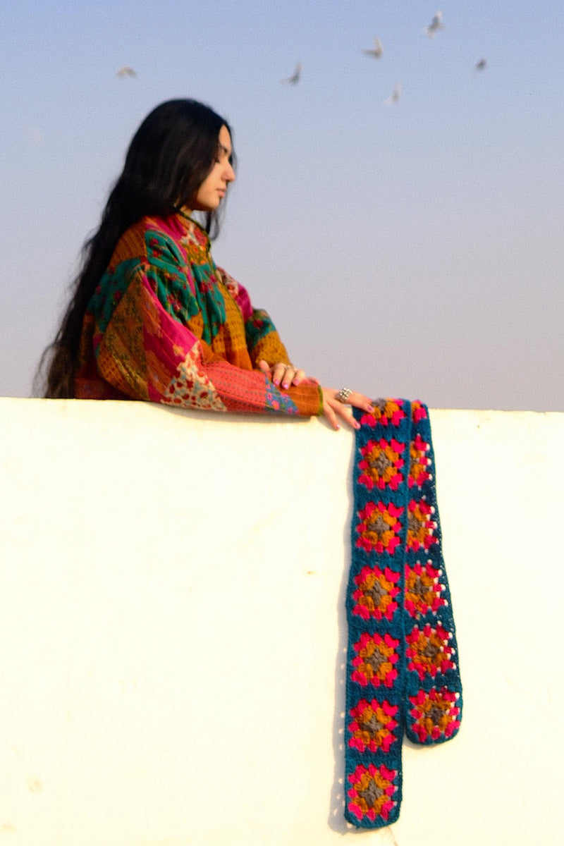 The Granny Square Scarf